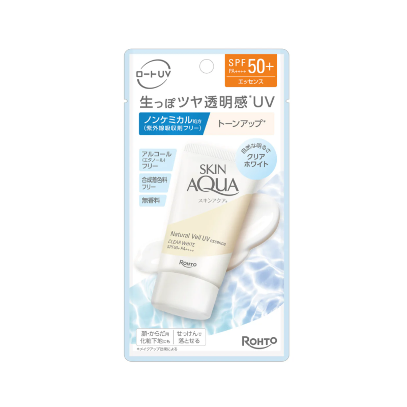 Skin Aqua Natural Veil UV Essence – Clear White 50gm