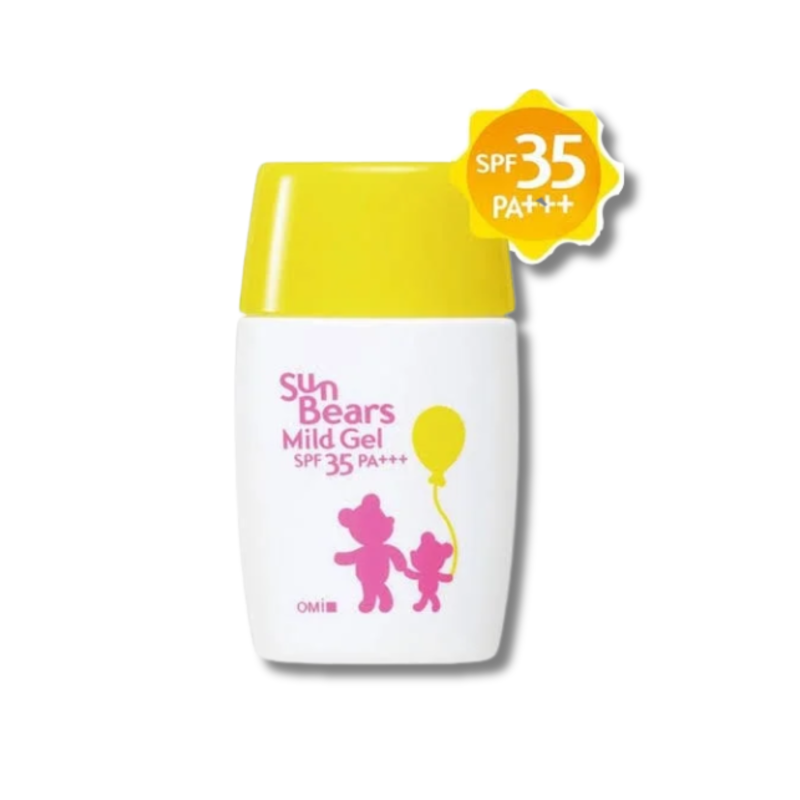 Omi Sun Bears Mild Sunscreen Gel SPF35 30ml