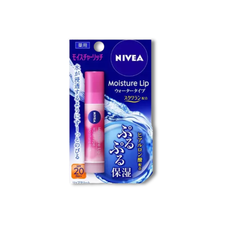 Nivea Water Type Lip Moisturizer SPF 20 (3.5gm)