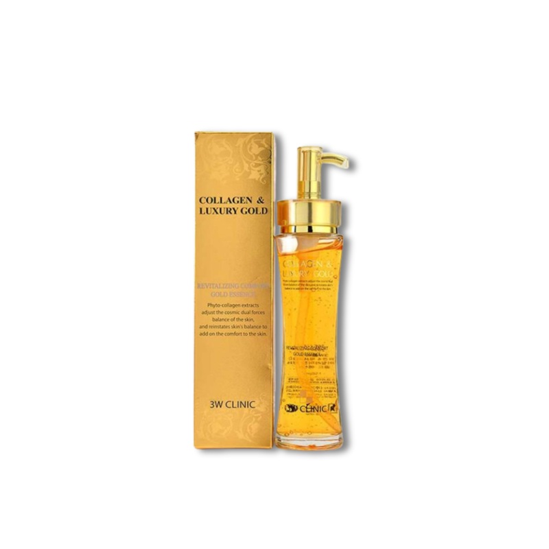 3W Clinic Collagen & Luxury Gold Revitalizing Comfort Gold Essence 150ml