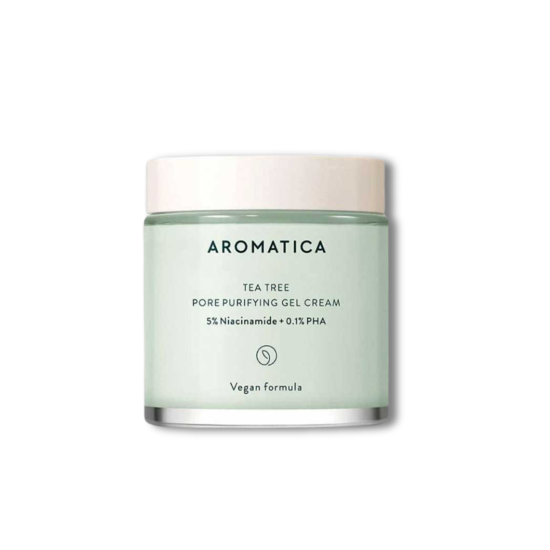 Aromatica Tea Tree Pore Purifying Gel Cream 5% Niacinamide + 0.1% PHA 100ml