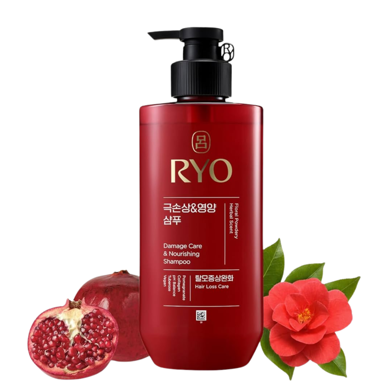 Ryo Damage Care & Nourishing Shampoo 480ml
