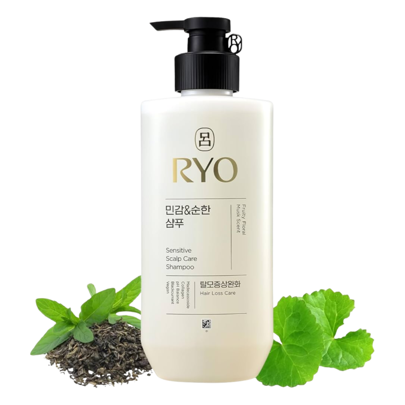 Ryo Sensitive Scalp Care Shampoo 480ml