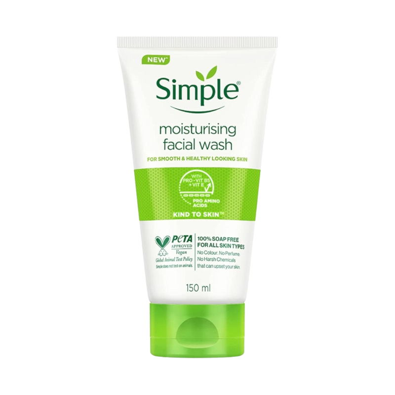 Simple Moisturising Facial Wash 150ml