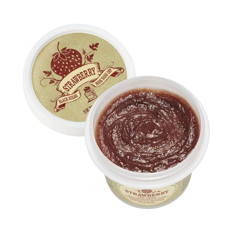 SKINFOOD Black Sugar Strawberry Mask Wash Off 100gm