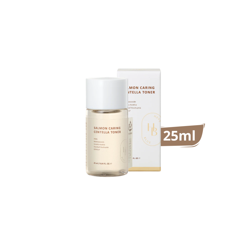 Heveblue salmon caring centella toner 25ml