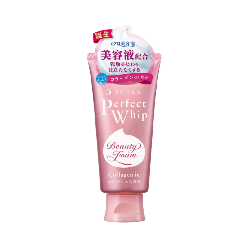 SHISEIDO SENKA Perfect Whip Collagen Face Cleansing Foam 120g 