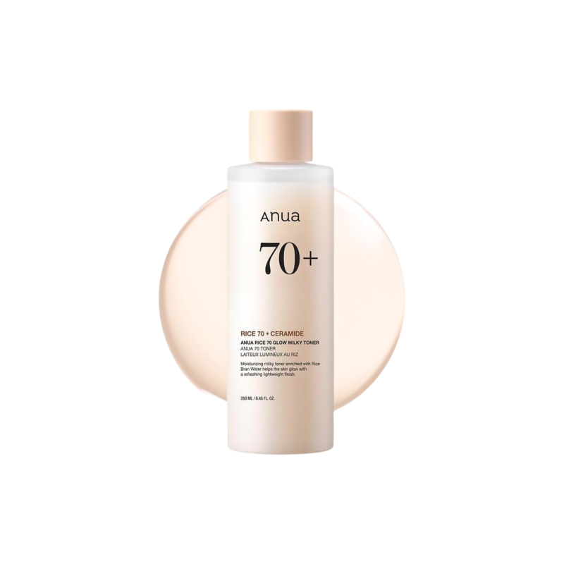 Anua Rice 70+ Glow Milky Toner 250ml