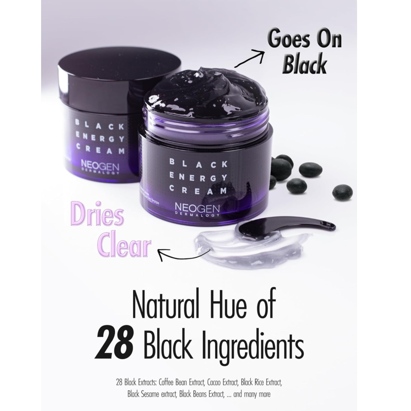Neogen Dermalogy Black Energy Cream 80ml