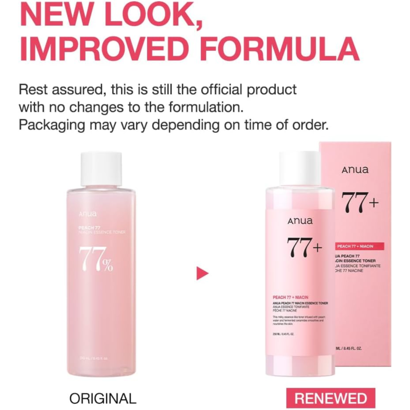 Anua Peach 77 Niacin Essence Toner 250ml
