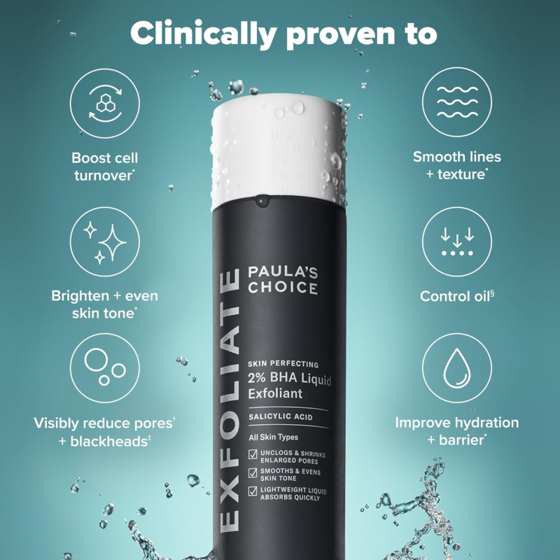 Paula's Choice Skin Perfecting 2% BHA Liquid Exfoliant with Salicylic Acid 30ml