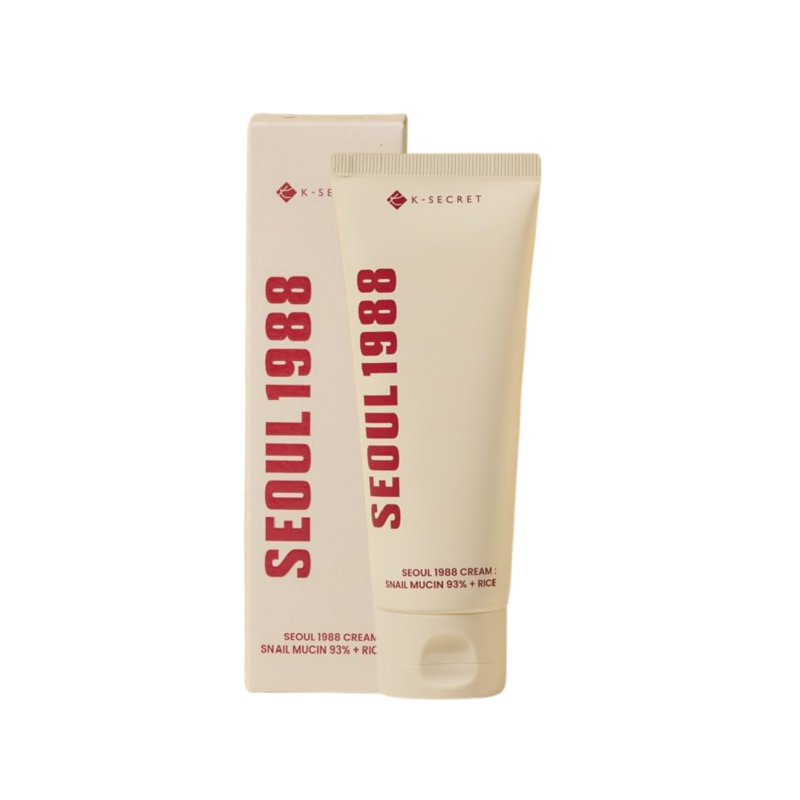 ksecret Seoul 1988 Cream : Snail Mucin 93+Rice 100ml
