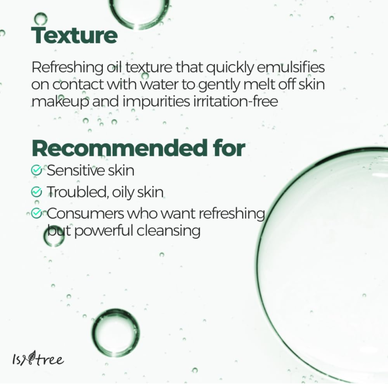 Isntree Mugwort Calming Deep Cleansing Oil 200ml