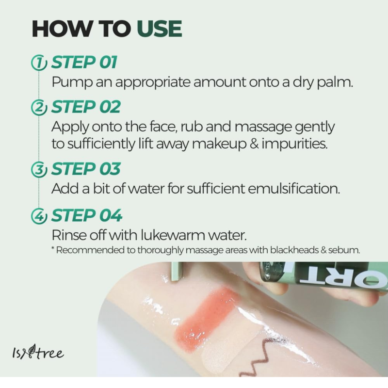 Isntree Mugwort Calming Deep Cleansing Oil 200ml