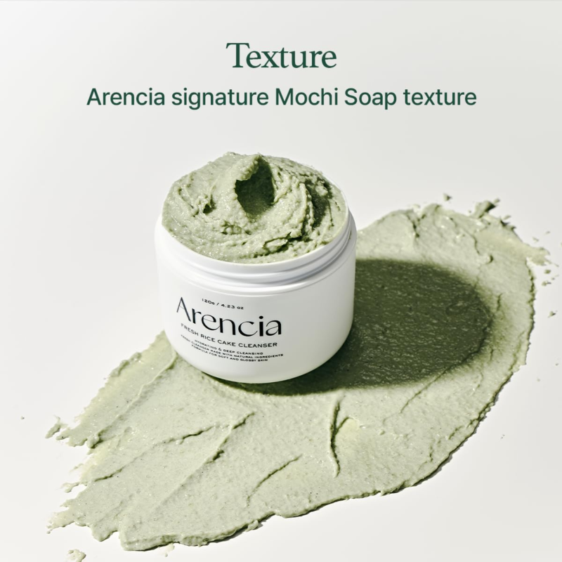 Arencia Fresh Green Rice Mochi Cleanser 120ml
