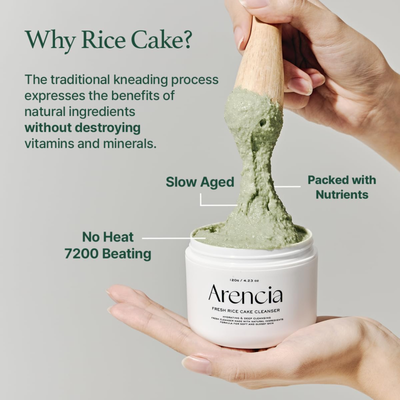 Arencia Fresh Green Rice Mochi Cleanser 120ml