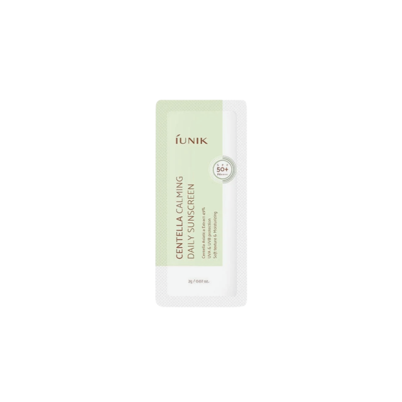 iUNIK Centella Calming Daily Sunscreen Sample Pack 2ml