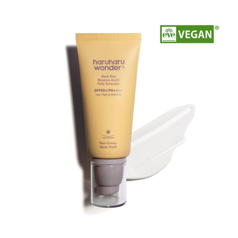 Haruharu Wonder Black Rice Moisture Airyfit Daily Sunscreen 50ml