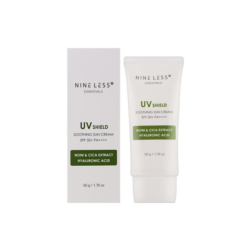 NINELESS Essentials UV Shield Soothing Sun Cream SPF 50+ PA++++ 50g