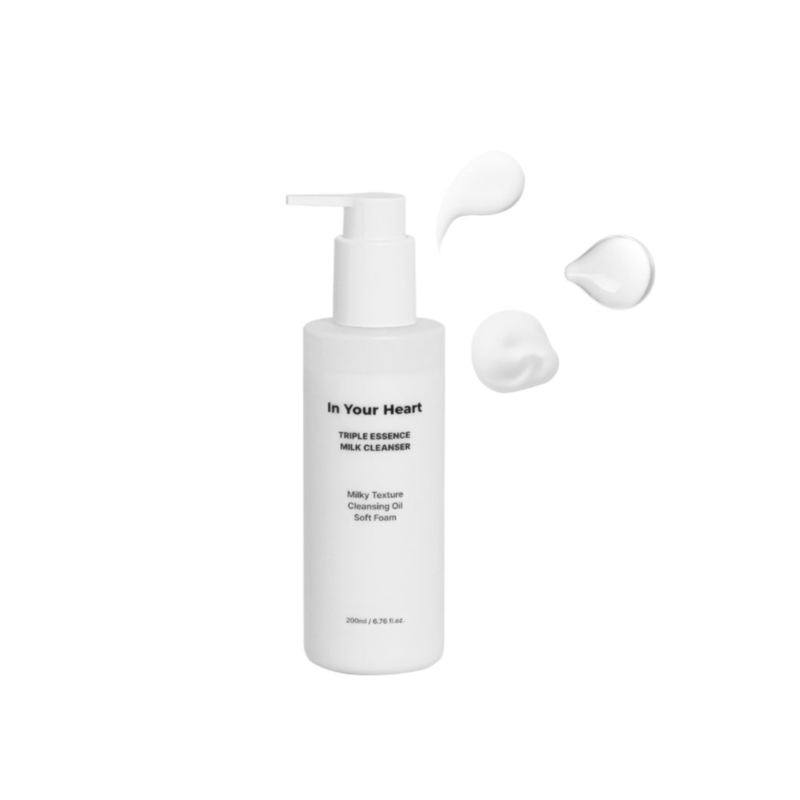 In Your Heart Triple Essence Milk Cleanser 200ml