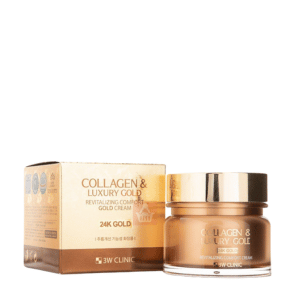 3W Clinic Collagen & Luxury Revitalizing Comfort 24k Gold Cream- 100g