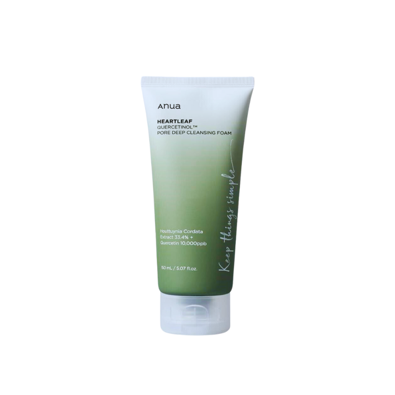 Anua Heartleaf Quercetinol Pore Deep Cleansing Foam 100ml