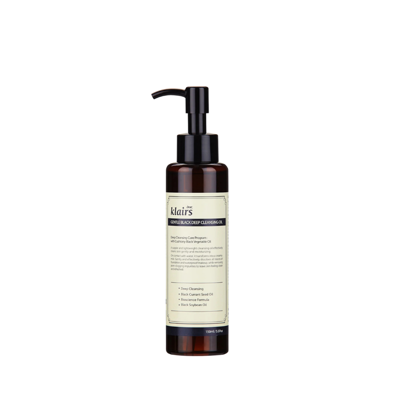 Klairs Gentle Black Deep Cleansing Oil